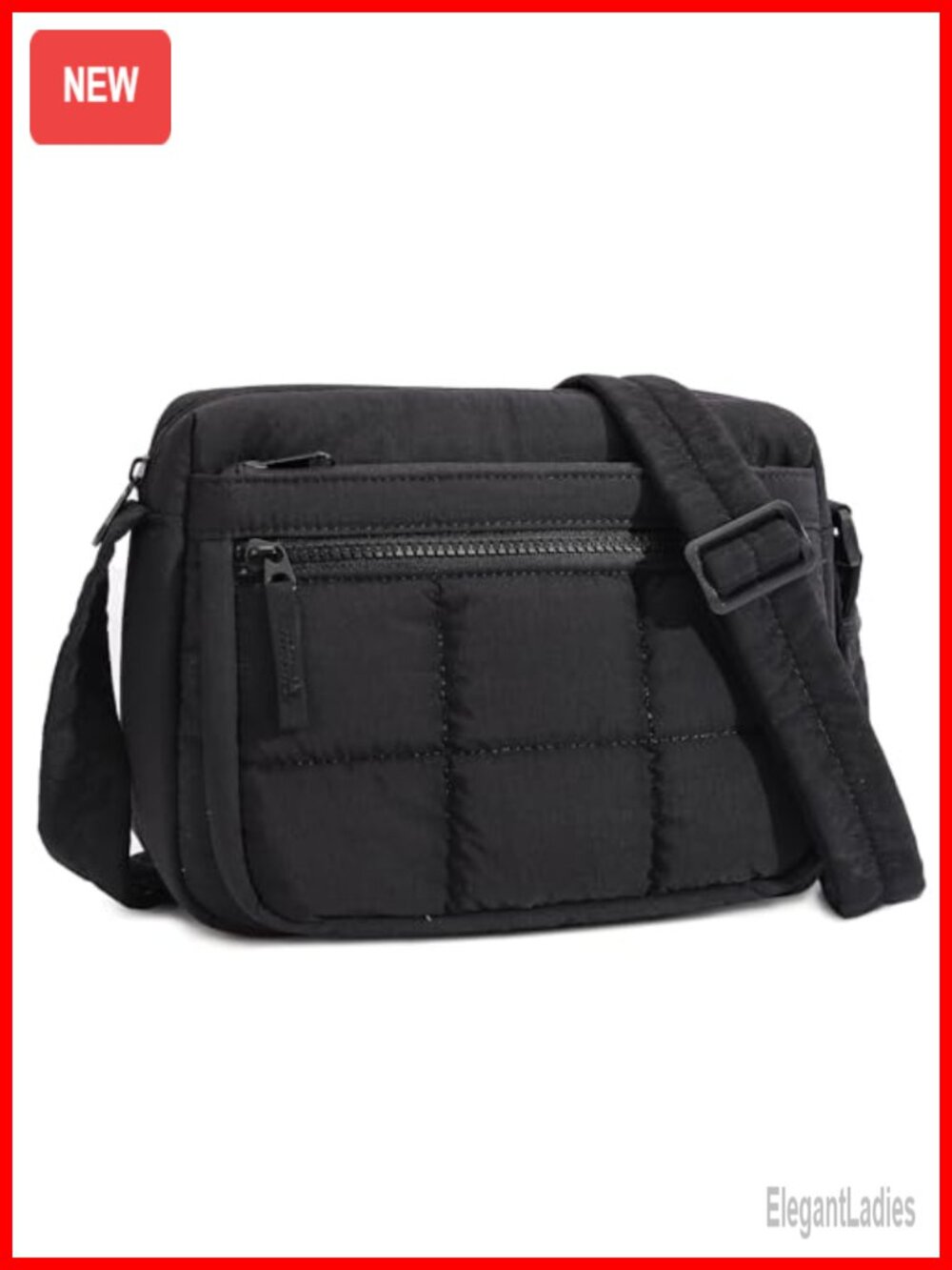 Nylon Crossbody Bag Lightweight Shoulder Travel Purse